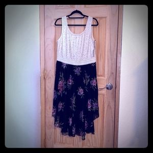 Floral & Lace Dress